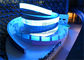 পূর্ণ রঙ নির্দিষ্ট এইচডি নরম নেতৃত্বাধীন ভিডিও কার্টেন, নমনীয় LED কার্টেন প্রদর্শন জলরোধী সরবরাহকারী