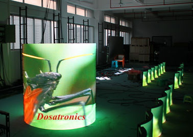 চীন কাস্টম অ্যালুমিনিয়াম ফ্লেক্স LED ভিডিও ওয়াল, P6 বাঁকা LED ডিসপ্লে উচ্চ সংজ্ঞা সরবরাহকারী