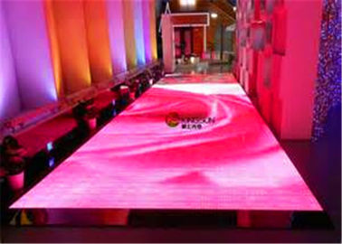 চীন সম্পূর্ণ রঙের P9mm LED স্ট্যাফিজ ফ্লোর, বিবাহের পার্টি জন্য ডান্স ফ্লোর টাইল আপ হাল্কা সরবরাহকারী